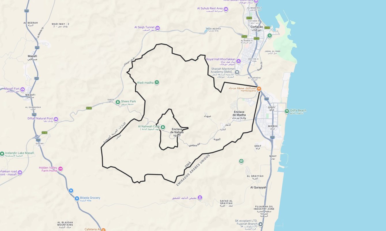 Enclave de Madha e contra-enclave de Nahwa