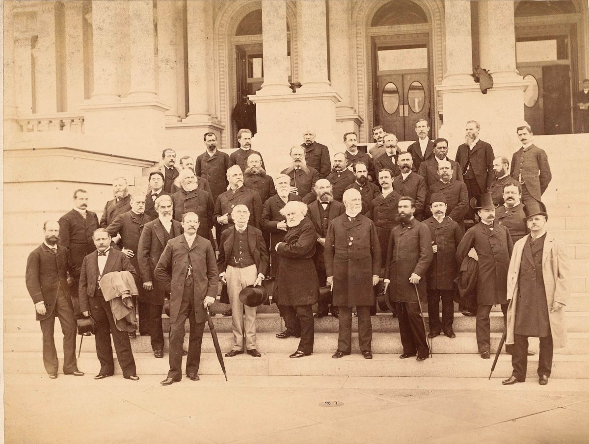 Delegados à Conferência Internacional em Washington